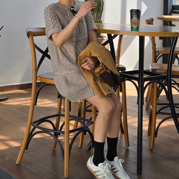 Sweater mini dress - Picture 1 of 14